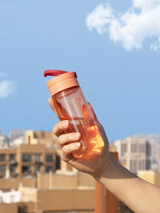 Portable Mini Plastic Tea Cup for Women High Temperature Resistant Space Design Water Bottle Female Version Fujian Origin