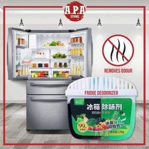 APA Fridge Deodorizer Refrigerator Removes Odor Bad Smell Active Carbon Charcoal Air Freshener Hilang Serap Bau Peti Sejuk