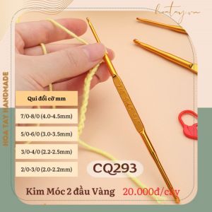 Kim Móc 2 Đầu Vàng CQ293 – Tiện Lợi Đẹp Mắt Đa Dạng Kích Cỡ