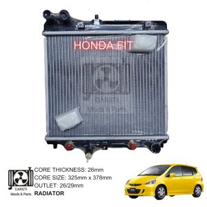 Radiator Fit Jazz Honda GD JDM AUTOMATIC 26mm thick