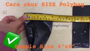 20pcs Polybag Size 8x10 Polibeg Plantation Bag With UV Nursery