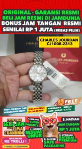 JAM TANGAN CHARLES JOURDAN ORIGINAL JAM CHARLES JOURDAN CJ1008-2313 Women LA - Stainless Steel - Silver - JAMDUNIA / JAM DUNIA JD18 # JAM TANGAN WANITA JAM WANITA $ CHARLES JOURDAN WANITA ORIGINAL CJ1008 2313 CJ 1008 2313 CHARLES JORDAN