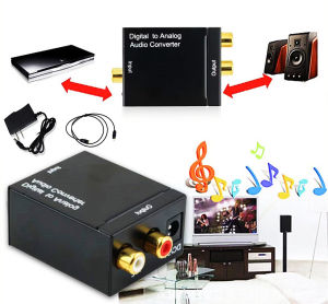 ใหม่ ตัวแปลงสัญญาณเสียงดิจิทัล เป็น Ana ออปติคอลไฟเบอร์โคแอ็กเชียล เป็น Ana DAC Ana ไฟเบอร์ - Lazada