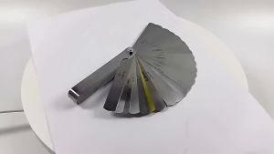 32pcs (0.04-0.88mm)Blades Combination Feeler Gauge Metric Imperial Gapped Filler Measure/Alat Ukur Celah/ Feeler Puller alat ukur