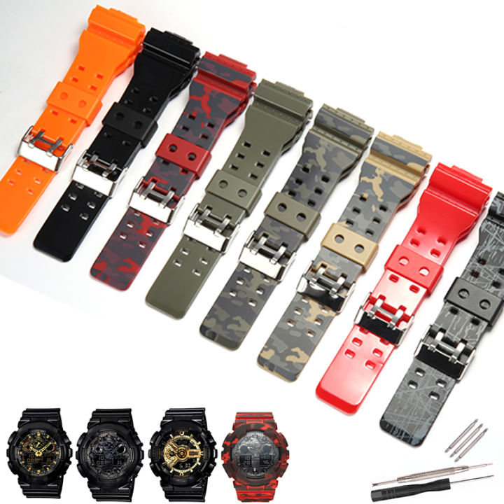 G shock ga 100 replacement strap best sale