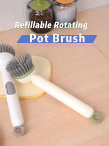 TMS - Sikat 360 Derajat Serbaguna Pencuci Peralatan Daput Panci Wajan Karat Minyak Kitchen Brush.