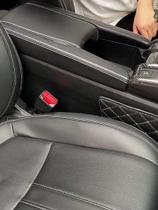 2 Pcs Plug Ruang Kerusi Kereta - Penutup Celah Anti Barang Jatuh dengan Alur Penyimpanan Car Seat Gap Filler Plug Seat Side Leak Proof汽车座椅防漏塞条