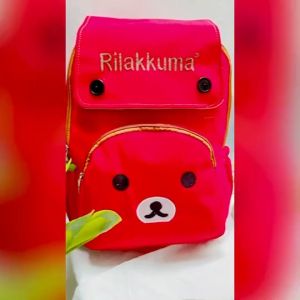 MONGGO COD SEMARANG Tas BACKPACK Ransel Rilakkuma coklat Ukuran Besar Murah Bisa Buat SEKOLAH