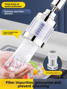 「China Plug」YEMO | Water-Splashing Prevention & Water Purification Faucet Filter