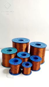 Dây đồng quấn biến áp 100 gram (0.05 đến 3.00mm) motor quạt máy hàn pin làm uốn cây bonsai trang sức handmade cuộn dây đồng cách điện câu mạch