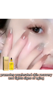 EELHOE Ginseng Facial Essence Moisturizing Hydrating Anti-Aging Collagen Boosting Wrinkle Reduction Firming Radiance Serum