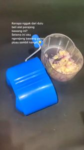 ALAT PENGIRIS / PEMOTONG / PERAJANG BAWANG - Alat Perajang Bawang Onion Slicer Pengiris Pencacah Pemotong Bawang
