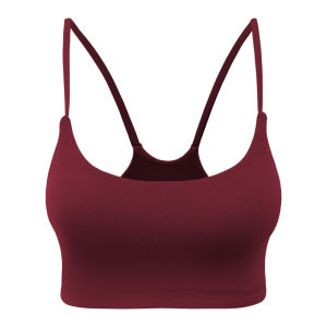 Coco Recommended Sports Bra Womens Yoga Beautiful Back Strap Fitness Vest Covers Side Breast Pilates Training Clothes