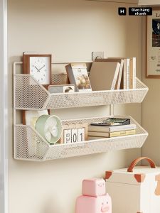 Giá Đựng Treo Tường Không Cần Khoan Dung Lượng Lớn