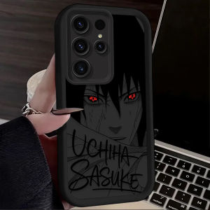Bandai | Ốp Lưng Silicon Phong Cách Nhật Bản Cổ Điển Naruto Sasuke Cho Samsung Galaxy S26/S25 Edge/S24/S23 Ultra/S22 Plus/S21 FE/A07/A17/A37/A57 5G - Chống Trầy Xước Chống Sốc