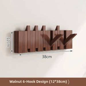 Piano Keys Design Wall Mounted Hook Coat Rack