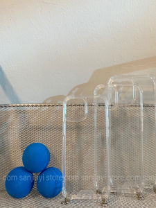 Original iPhone13 Transparent Protective Case with Hole for Lanyard Four Corners Compatible with Apple 12 pro Max 15 Digital Accessories