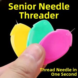 Dual-Head Sewing Needle Threader And Thread Cutter for Jeans Button Hole Opening Home Fabric Sewing DIY Tool Kit