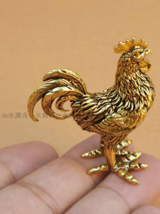 Đồ Trang Trí Gà Đồng Nguyên Chất Phiên Bản Nâng Cấp 5cm Đồ Chơi Trà Đạo Đồ Trang Trí Động Vật Chủ Năm