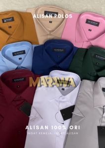 ALISAN - KEMEJA ALISAN PRIA LENGAN PENDEK / KEMEJA PRIA LENGAN PENDEK POLA REGULAR