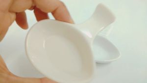 Condiment Sauce Dish With Handle 30ml (Melamine & Ceramic)