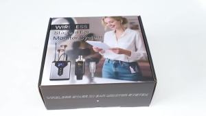 Depusheng Wireless In-Ear Monitor System Portable and Rechargeable Transmitter and Receiver for Stage Performance