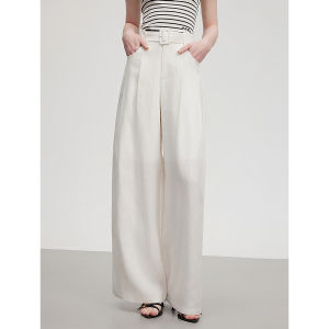 ELLE French Lazy Wide Leg Casual Pants Women Loose Summer New Fashion Small Audience Drapey Long Trousers Casual Trousers