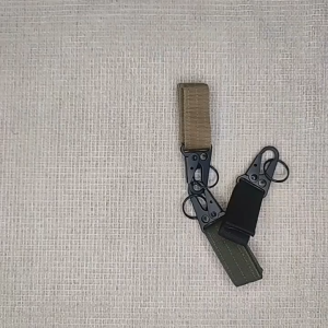 กุญแจไนลอนตะขอสายรัด หัวเข็มขัดปีนเขา หัวเข็มขัดแขวนเข็มขัด Carabiner ตั้งแคมป์กลางแจ้ง G3410