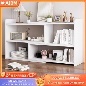 AIBM Expandable Desktop Storage Rack Adjustable Book Shelf Retractable Multipurpose TableTop rack Office Rak Buku 桌面书架