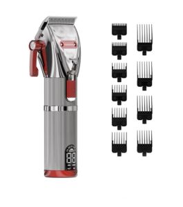 Akome M6 Carving 0 Clipper Electric Hair Trimmer Professional Barber Shop Shaver Head Haircut Machine Non Waterproof