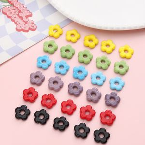 1pc 16mm Lampwork Flower Retro Big Hole Beads For Handmade Bracelet Necklace Earring Keychain DIY Craft Jewelry Making