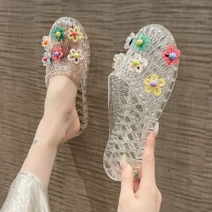 JIFANPAUL | Soft Gel Bottom Slip-resistant Massage Bathroom Slippers