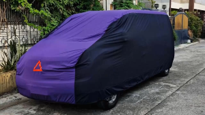 2 Tone Car Cover for HYUNDAI VENUE Hydrophobic Water Repellent Garterized Makapal ang Tela with FANTASTIC XML