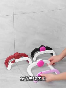 Gantungan Baskom Tempel Dinding Kuat Multifungsi Rak Pengering Penyimpanan Serbaguna