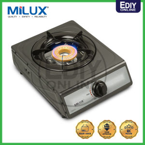Milux YS-013 YS013 Single Dapur Gas Stove Cooker similar chelstar butterfly khind golden fuji sawana homelux 煤气炉 Ediyonline Ediy