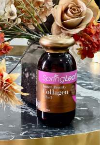 Viên Uống bổ sung collagen 6 in 1 SpringLeaf giúp da căng và cải thiên vùng da nhăn chống lão hóa da sớm