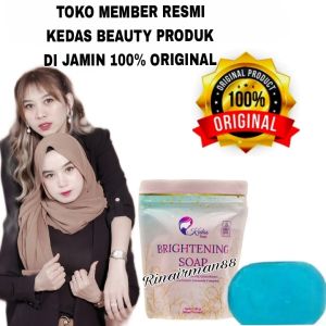 Sabun kedas Beauty original kemasan baru pembersih pencerah wajah dan badan isi 100gram