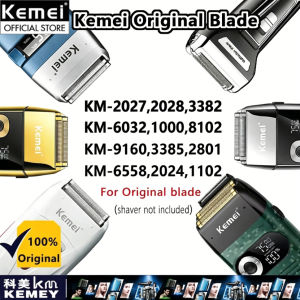 Kemei Original Replacement Blade Electric Hair Clipper Cutter Head Accessories Fit KM-2027 KM-2028 KM-1102 KM-3382 KM-2024 Sharp Stainless Steel Trimmer Blade