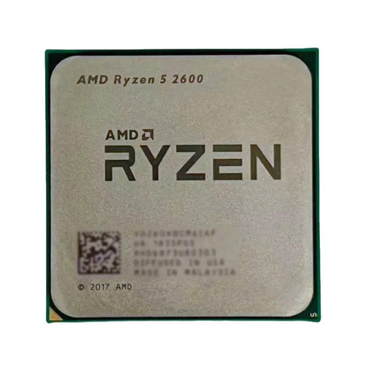 AMD | AMD Ryzen 5 R5 2600 3.4GHz 6-Core 12-Core CPU Processor Socket AM4