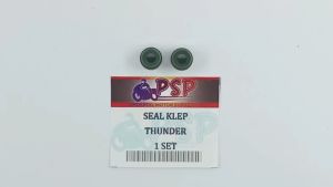 Seal Klep THUNDER 125 SET ISI 2 (PSP) - Sil Siel Valve Stem Karet Batang Kelep Klip SUZUKI THUNDER