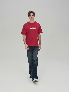 Giordano Men Tom & Jerry Collection Printed Short Sleeve Tee 01096284