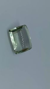 Natural Uruguay Green Amethyst 12.55 Cts. Oval Cut Eye Clean Grade Loose Gemstone