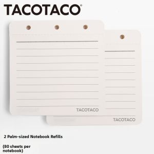 TacoTaco | Portable Pocket Notebook Hard Cover Diary Planning