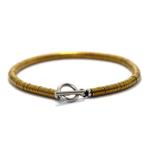 New Irregular Men Bracelet Stainless Steel OT Buckle Pulsera Hombre Arm Strap Cool Jewelry Casual Yoga Meditation Accessories