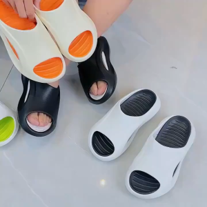 【With BOX】VYBE Slippers Sports Original Indoor Couple Slipper Soft Bottom SANDALS Both at home and outdoors