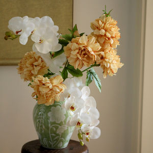 Đồ Trang Trí Hoa Phong Cách Trung Hoa Charlotte Hoa Giấy Mô Phỏng Đồ Trang Trí Để Bàn Phòng Khách Hoa Tươi Lâu Bền