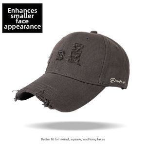 Zanning | Facial Slimming Wide Brim Vintage Baseball Cap