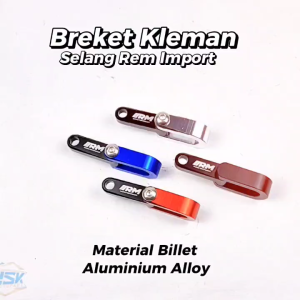 Braket Selang Rem //RM FULL CNC Universal Motor Matic Bebek Sport dll