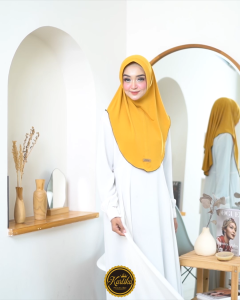 KARTIKA - Kerudung Bergo Instan Terbaru List Picot Abidah