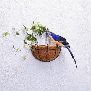 25cm Home Garden Birds Decoration: Colorful Fake Parrots - A Guide to Enhance Your Outdoor Space